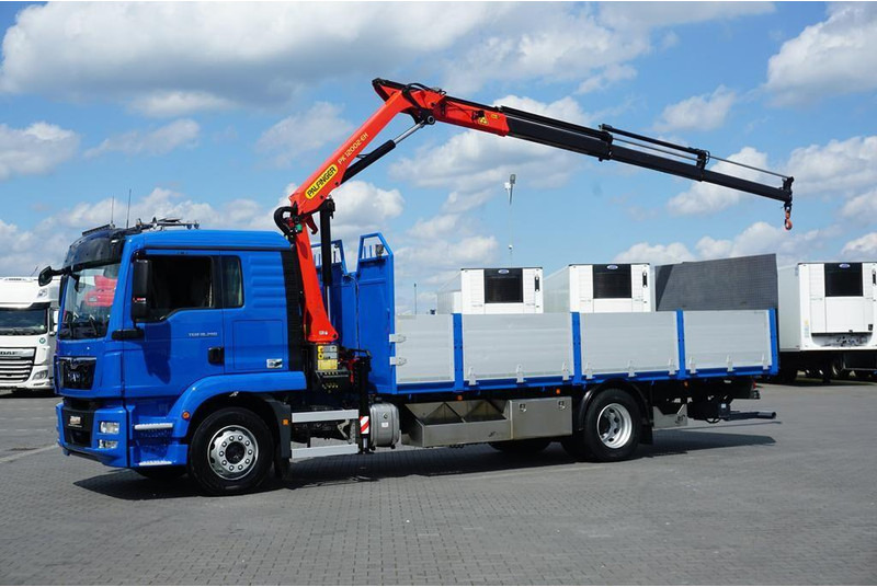 MAN TGM / 18.290 / SKRZYNIOWY + HDS + WINDA / PALFINGER PK 12002 / - Бордови камион, Камион с кран: снимка 3 MAN TGM / 18.290 / SKRZYNIOWY + HDS + WINDA / PALFINGER PK 12002 / - Бордови камион, Камион с кран: снимка 3
