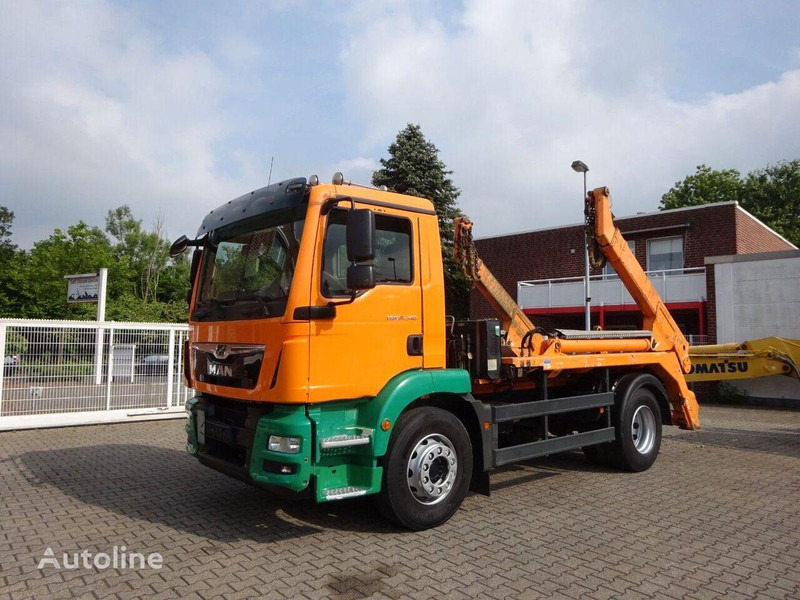 MAN TGM 18.340 Meiller AK12 MT Skip Loader - Мултилифт за контейнери камион: снимка 1 MAN TGM 18.340 Meiller AK12 MT Skip Loader - Мултилифт за контейнери камион: снимка 1