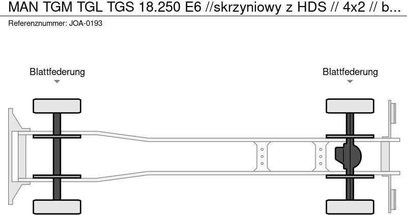 MAN TGM TGL TGS 18.250 E6 //skrzyniowy z HDS // 4x2 // budowlanka - Бордови камион, Камион с кран: снимка 2 MAN TGM TGL TGS 18.250 E6 //skrzyniowy z HDS // 4x2 // budowlanka - Бордови камион, Камион с кран: снимка 2