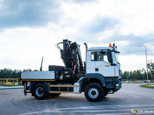 MAN TGS 18.360 4x4 HIAB 377-E6 XS Fly Jib Crane Kra - Бордови камион, Камион с кран: снимка 3 MAN TGS 18.360 4x4 HIAB 377-E6 XS Fly Jib Crane Kra - Бордови камион, Камион с кран: снимка 3