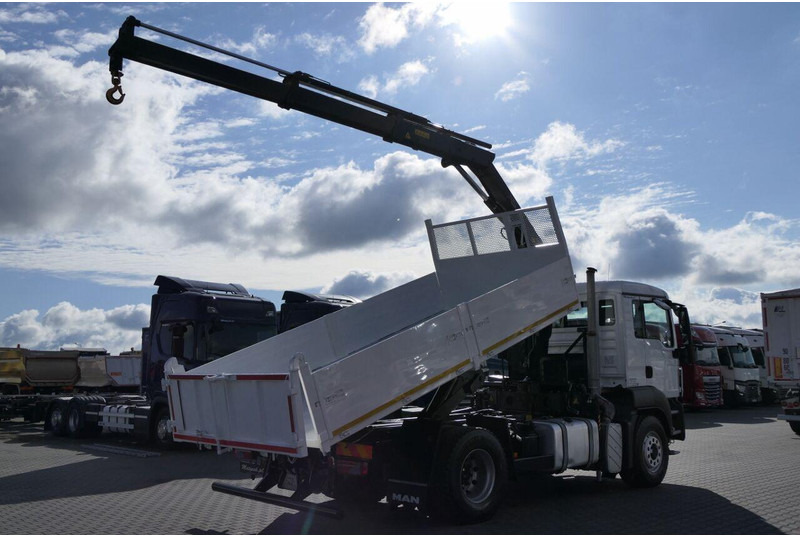 MAN TGS 18.400 + HDS - Самосвал камион, Камион с кран: снимка 4 MAN TGS 18.400 + HDS - Самосвал камион, Камион с кран: снимка 4