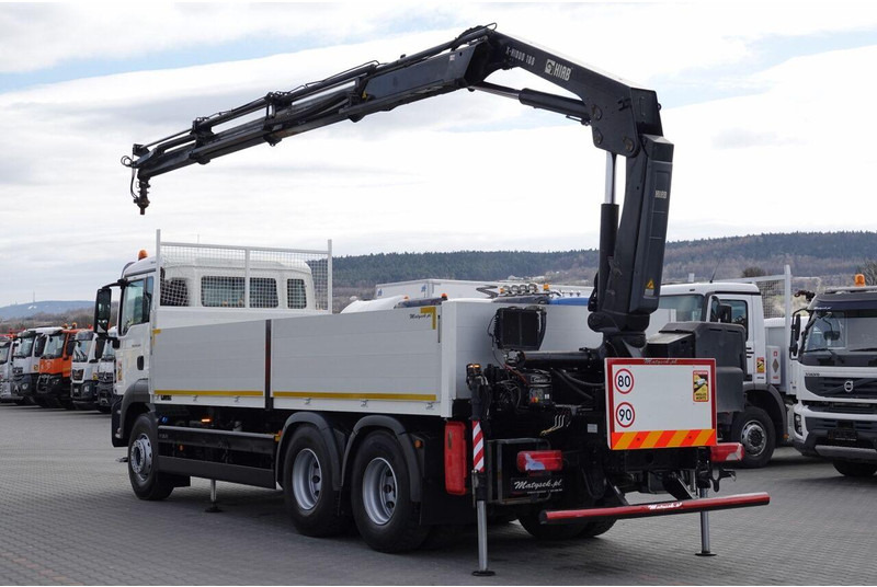 MAN TGS 26.320 / 6X4 / SKRZYNIOWY 6.5 M + HDS HIAB 188 BS-3 / MAX UD - Бордови камион, Камион с кран: снимка 2 MAN TGS 26.320 / 6X4 / SKRZYNIOWY 6.5 M + HDS HIAB 188 BS-3 / MAX UD - Бордови камион, Камион с кран: снимка 2