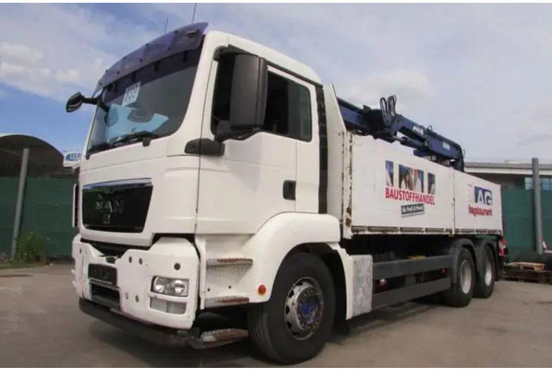 MAN TGS 26.360 - Бордови камион, Камион с кран: снимка 1 MAN TGS 26.360 - Бордови камион, Камион с кран: снимка 1