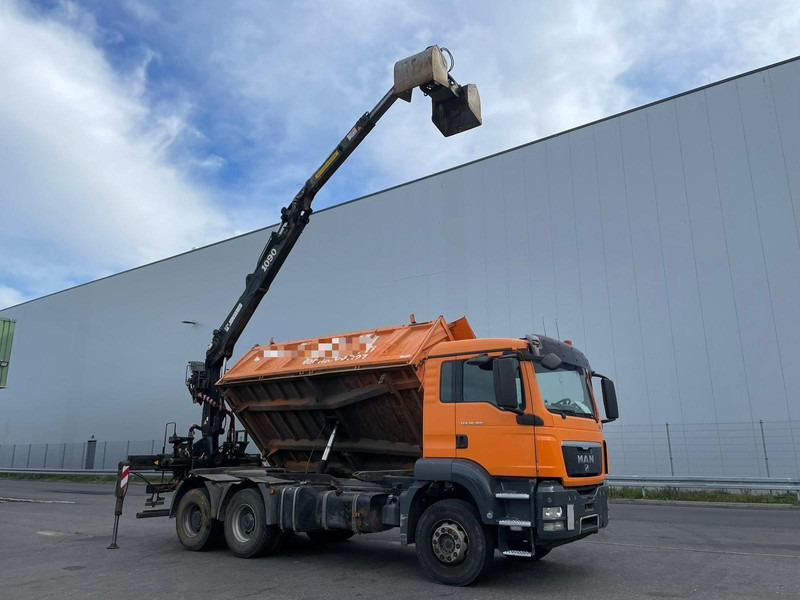 MAN TGS 26.360 Tipper + Crane Jonsered J 1090 - Самосвал камион, Камион с кран: снимка 5 MAN TGS 26.360 Tipper + Crane Jonsered J 1090 - Самосвал камион, Камион с кран: снимка 5