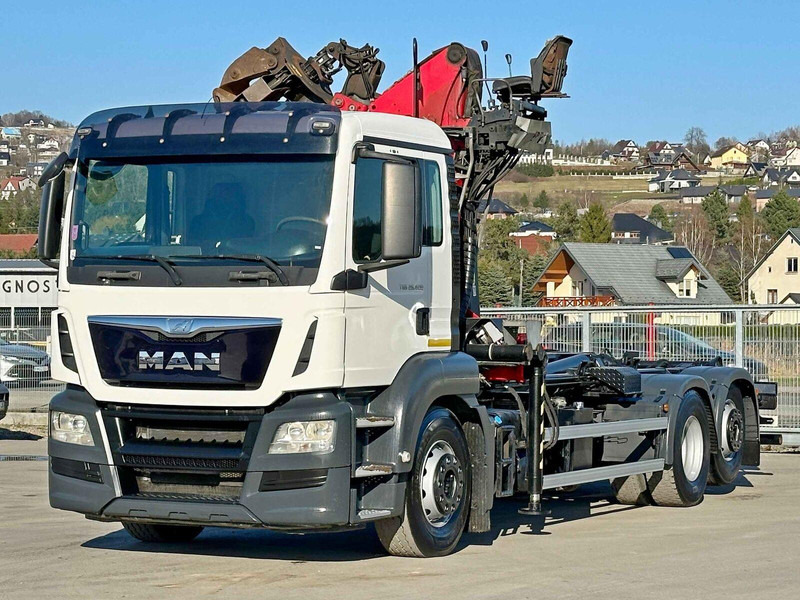 MAN TGS 26.400 Abrollkipper* PENZ 12Z7.90R* TOP - Мултилифт с кука камион, Камион с кран: снимка 2 MAN TGS 26.400 Abrollkipper* PENZ 12Z7.90R* TOP - Мултилифт с кука камион, Камион с кран: снимка 2