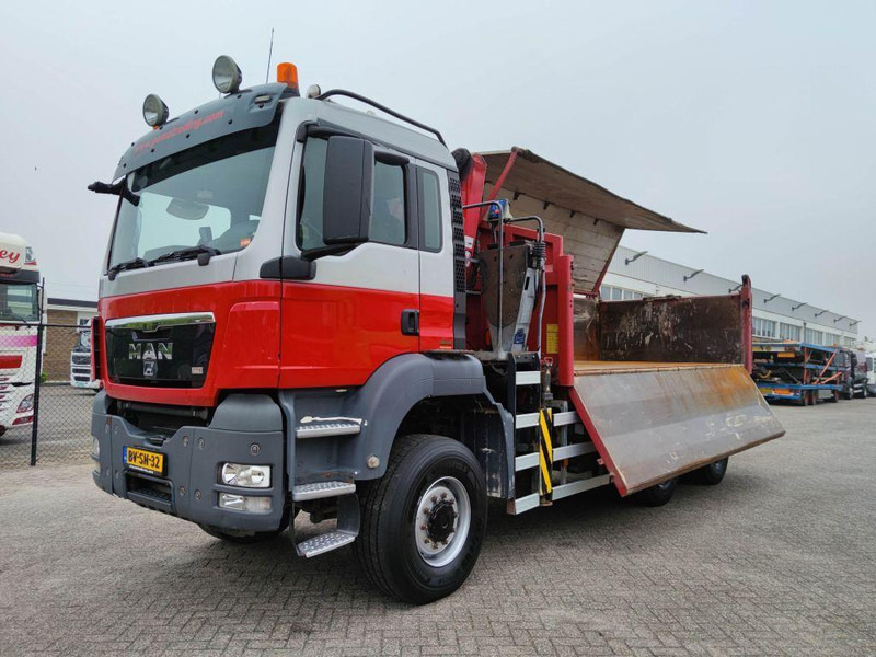MAN TGS 26.400 - Самосвал камион, Камион с кран: снимка 1 MAN TGS 26.400 - Самосвал камион, Камион с кран: снимка 1