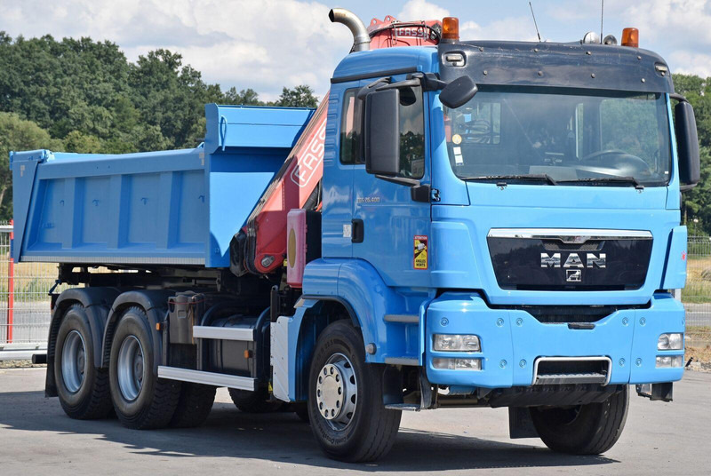 MAN TGS 26 400 - Самосвал камион, Камион с кран: снимка 4 MAN TGS 26 400 - Самосвал камион, Камион с кран: снимка 4