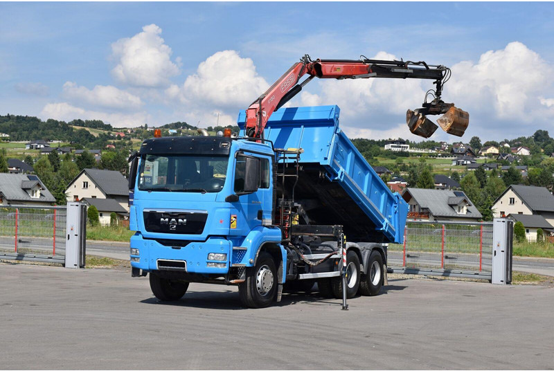 MAN TGS 26 400 - Самосвал камион, Камион с кран: снимка 2 MAN TGS 26 400 - Самосвал камион, Камион с кран: снимка 2