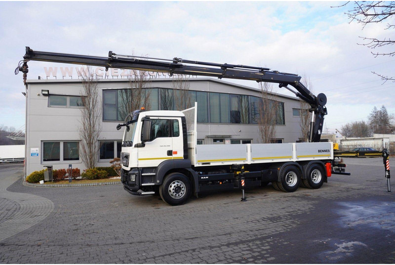 MAN TGS 26.400 + HIAB 244 EP-4 HIDUO crane - Бордови камион, Камион с кран: снимка 2 MAN TGS 26.400 + HIAB 244 EP-4 HIDUO crane - Бордови камион, Камион с кран: снимка 2