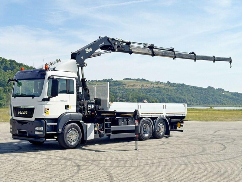 MAN TGS 26.400 * HIAB 322 EP-5 HIDUO + FUNK* TOP - Бордови камион, Камион с кран: снимка 2 MAN TGS 26.400 * HIAB 322 EP-5 HIDUO + FUNK* TOP - Бордови камион, Камион с кран: снимка 2