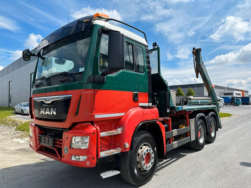 MAN TGS 26.400 - Meiller AK 16 MT Absetzkipper - Мултилифт за контейнери камион: снимка 1 MAN TGS 26.400 - Meiller AK 16 MT Absetzkipper - Мултилифт за контейнери камион: снимка 1