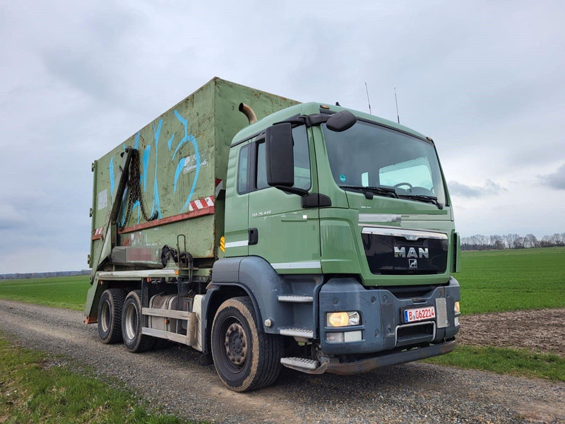 MAN TGS 26.440 6 X4 Gergen TAK 25 TD - Мултилифт за контейнери камион: снимка 1 MAN TGS 26.440 6 X4 Gergen TAK 25 TD - Мултилифт за контейнери камион: снимка 1