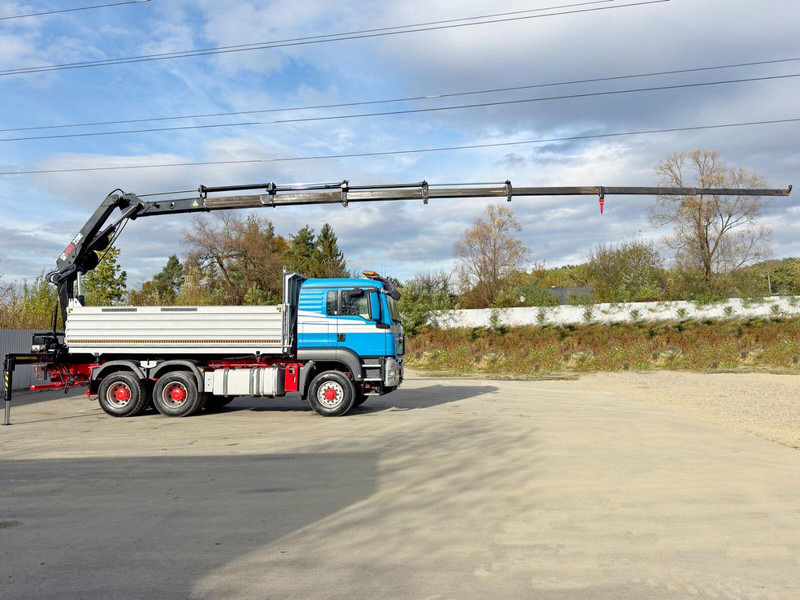 MAN TGS 26.480 * KIPPER * HIAB 220 - C5 + FUNK / 6x6 - Самосвал камион, Камион с кран: снимка 5 MAN TGS 26.480 * KIPPER * HIAB 220 - C5 + FUNK / 6x6 - Самосвал камион, Камион с кран: снимка 5
