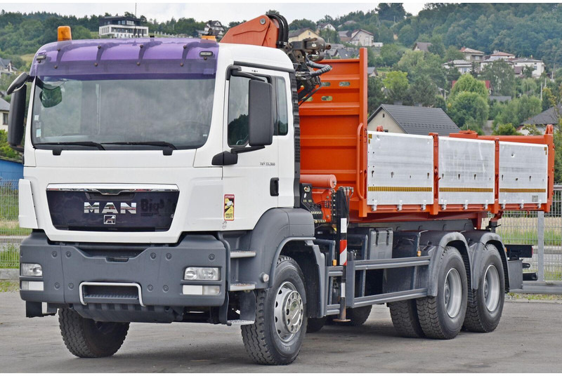 MAN TGS 33.360*KIPPER 6,40m *PK 15500 * 6x4 - Самосвал камион, Камион с кран: снимка 4 MAN TGS 33.360*KIPPER 6,40m *PK 15500 * 6x4 - Самосвал камион, Камион с кран: снимка 4