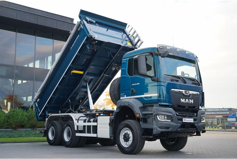 MAN TGS 33.480 / 6X6 / WYWROTKA 3 STRONNA / BORDMATIC / HYDROBURTA / - Самосвал камион: снимка 2 MAN TGS 33.480 / 6X6 / WYWROTKA 3 STRONNA / BORDMATIC / HYDROBURTA / - Самосвал камион: снимка 2