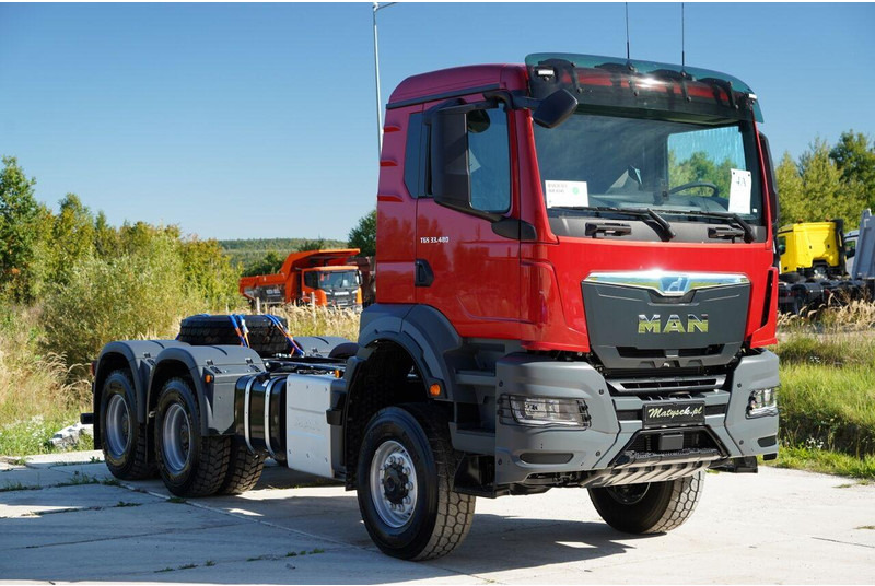 MAN TGS 33.480 / 6x6 / DO ZABUDOWY / FABRYCZNIE NOWY 2025 - Шаси кабина: снимка 3 MAN TGS 33.480 / 6x6 / DO ZABUDOWY / FABRYCZNIE NOWY 2025 - Шаси кабина: снимка 3