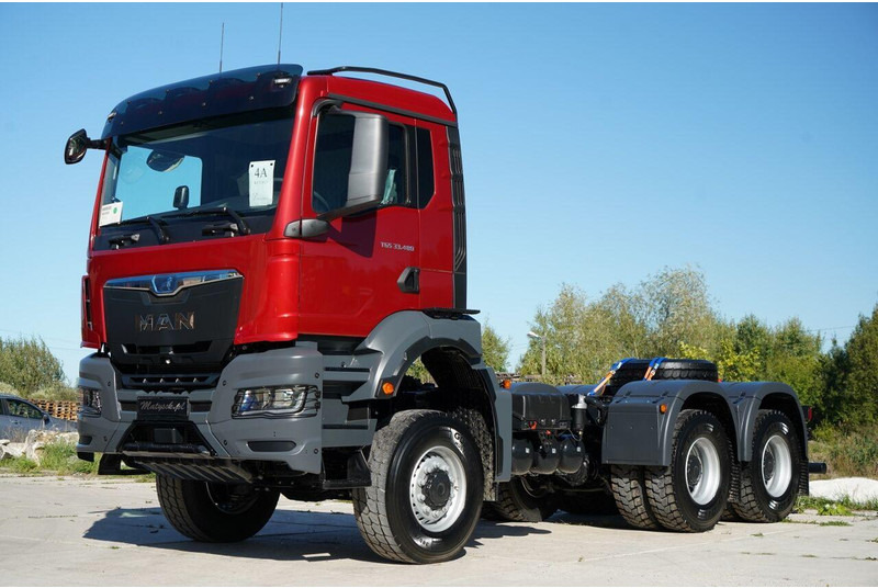 MAN TGS 33.480 / 6x6 / DO ZABUDOWY / FABRYCZNIE NOWY 2025 - Шаси кабина: снимка 1 MAN TGS 33.480 / 6x6 / DO ZABUDOWY / FABRYCZNIE NOWY 2025 - Шаси кабина: снимка 1