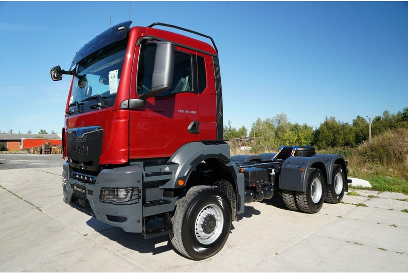 MAN TGS 33.480 / 6x6 / DO ZABUDOWY / FABRYCZNIE NOWY 2025 - Шаси кабина: снимка 5 MAN TGS 33.480 / 6x6 / DO ZABUDOWY / FABRYCZNIE NOWY 2025 - Шаси кабина: снимка 5