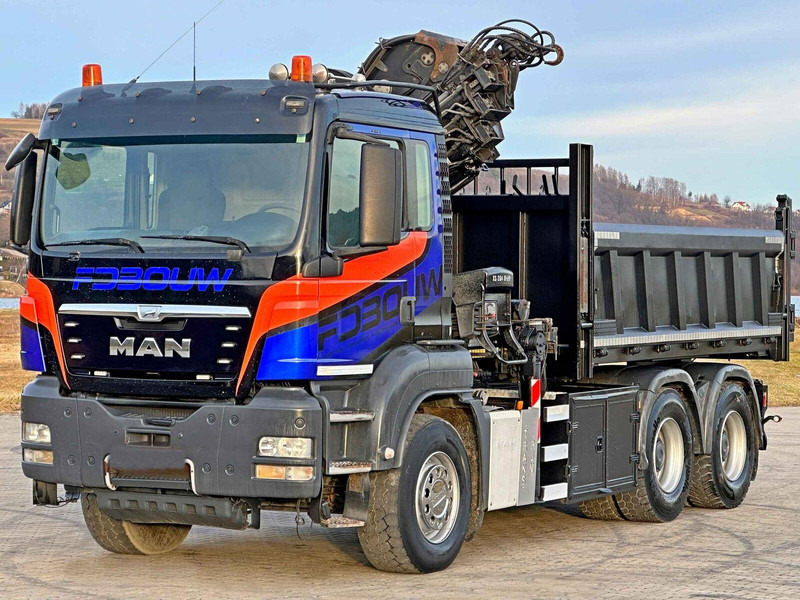MAN TGS 33.480 - Самосвал камион, Камион с кран: снимка 4 MAN TGS 33.480 - Самосвал камион, Камион с кран: снимка 4