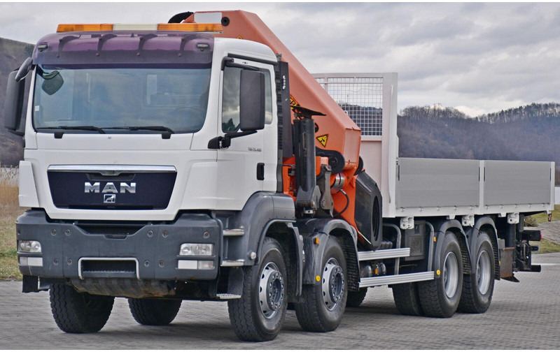 MAN TGS 35.400 - Самосвал камион, Камион с кран: снимка 4 MAN TGS 35.400 - Самосвал камион, Камион с кран: снимка 4