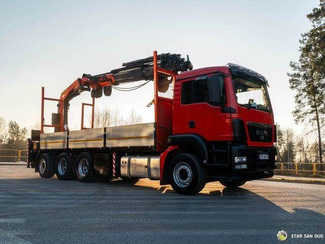 MAN TGS 35.400 - Бордови камион, Камион с кран: снимка 4 MAN TGS 35.400 - Бордови камион, Камион с кран: снимка 4