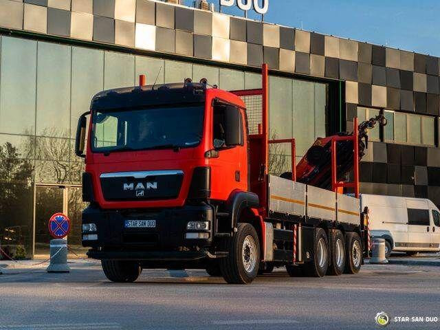 MAN TGS 35.400 - Бордови камион, Камион с кран: снимка 5 MAN TGS 35.400 - Бордови камион, Камион с кран: снимка 5
