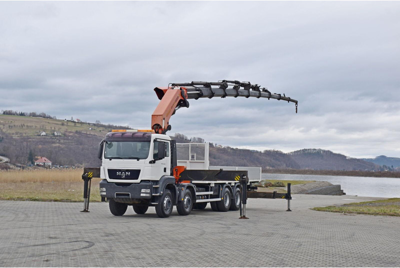 MAN TGS 35.400 - Самосвал камион, Камион с кран: снимка 2 MAN TGS 35.400 - Самосвал камион, Камион с кран: снимка 2