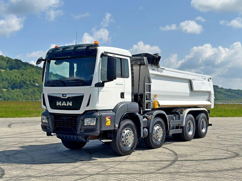 MAN TGS 35.420 KIPPER * 8x4 * TOPZUSTAND - Самосвал камион: снимка 1 MAN TGS 35.420 KIPPER * 8x4 * TOPZUSTAND - Самосвал камион: снимка 1