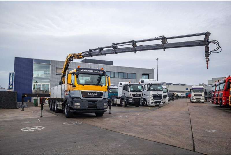 MAN TGS 35.440 8x4 Crane Palfinger PK 42002-SH - Бордови камион, Камион с кран: снимка 3 MAN TGS 35.440 8x4 Crane Palfinger PK 42002-SH - Бордови камион, Камион с кран: снимка 3