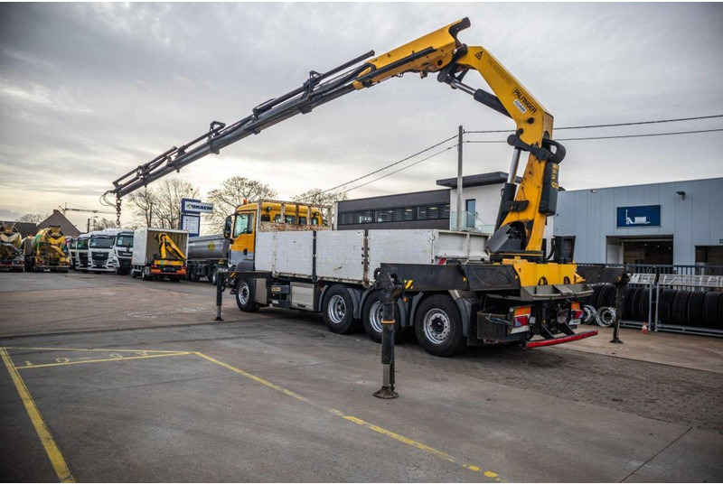 MAN TGS 35.440 8x4 Crane Palfinger PK 42002-SH - Бордови камион, Камион с кран: снимка 4 MAN TGS 35.440 8x4 Crane Palfinger PK 42002-SH - Бордови камион, Камион с кран: снимка 4