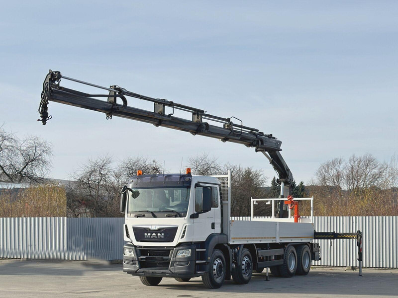 MAN TGS 35.440 * HIAB XS 244 HIPRO +FUNK / 8x4 - Бордови камион, Камион с кран: снимка 2 MAN TGS 35.440 * HIAB XS 244 HIPRO +FUNK / 8x4 - Бордови камион, Камион с кран: снимка 2