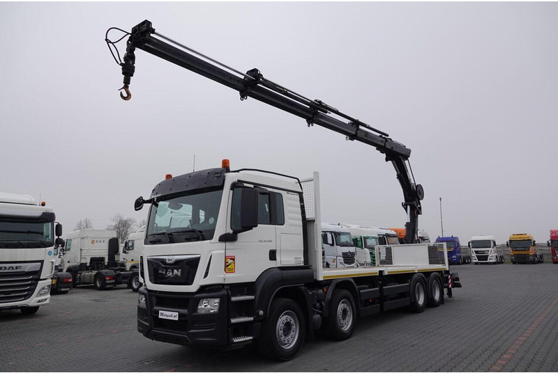 MAN TGS 35.480 - Бордови камион, Камион с кран: снимка 2 MAN TGS 35.480 - Бордови камион, Камион с кран: снимка 2