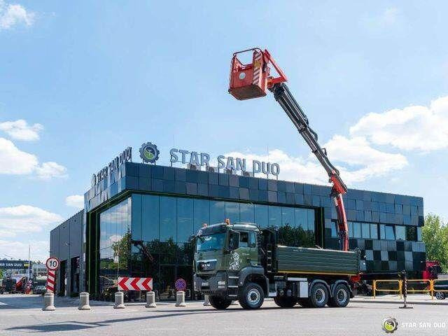MAN TGS 35.480 PALFINGER PK 20002 HDS Grapple Tippe - Самосвал камион, Камион с кран: снимка 5 MAN TGS 35.480 PALFINGER PK 20002 HDS Grapple Tippe - Самосвал камион, Камион с кран: снимка 5