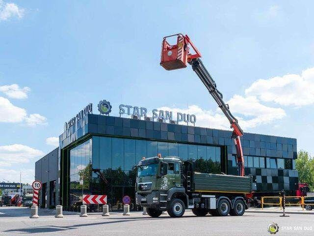 MAN TGS 35.480 PALFINGER PK 20002 HDS Grapple Tippe - Самосвал камион, Камион с кран: снимка 5 MAN TGS 35.480 PALFINGER PK 20002 HDS Grapple Tippe - Самосвал камион, Камион с кран: снимка 5