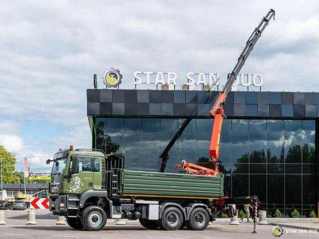 MAN TGS 35.480 PALFINGER PK 20002 HDS Grapple Tippe - Самосвал камион, Камион с кран: снимка 3 MAN TGS 35.480 PALFINGER PK 20002 HDS Grapple Tippe - Самосвал камион, Камион с кран: снимка 3