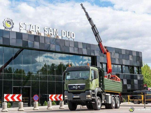 MAN TGS 35.480 PALFINGER PK 20002 HDS Grapple Tippe - Самосвал камион, Камион с кран: снимка 2 MAN TGS 35.480 PALFINGER PK 20002 HDS Grapple Tippe - Самосвал камион, Камион с кран: снимка 2