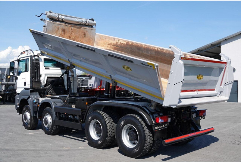 MAN TGS 41.510 / 8x6 / WYWROTKA / 3 STRONNA / BORDMATIC / HYDROBURTA - Самосвал камион: снимка 5 MAN TGS 41.510 / 8x6 / WYWROTKA / 3 STRONNA / BORDMATIC / HYDROBURTA - Самосвал камион: снимка 5
