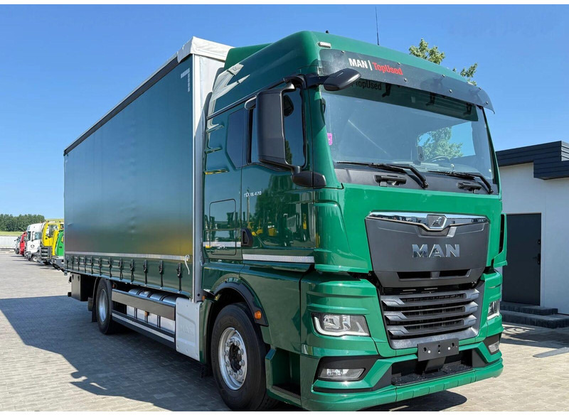 MAN TGX 18.470 - Curtain side - Камион с брезент: снимка 2 MAN TGX 18.470 - Curtain side - Камион с брезент: снимка 2