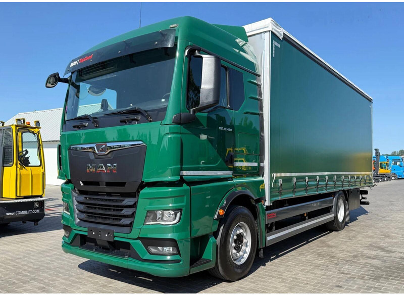 MAN TGX 18.470 - Curtain side - Камион с брезент: снимка 1 MAN TGX 18.470 - Curtain side - Камион с брезент: снимка 1