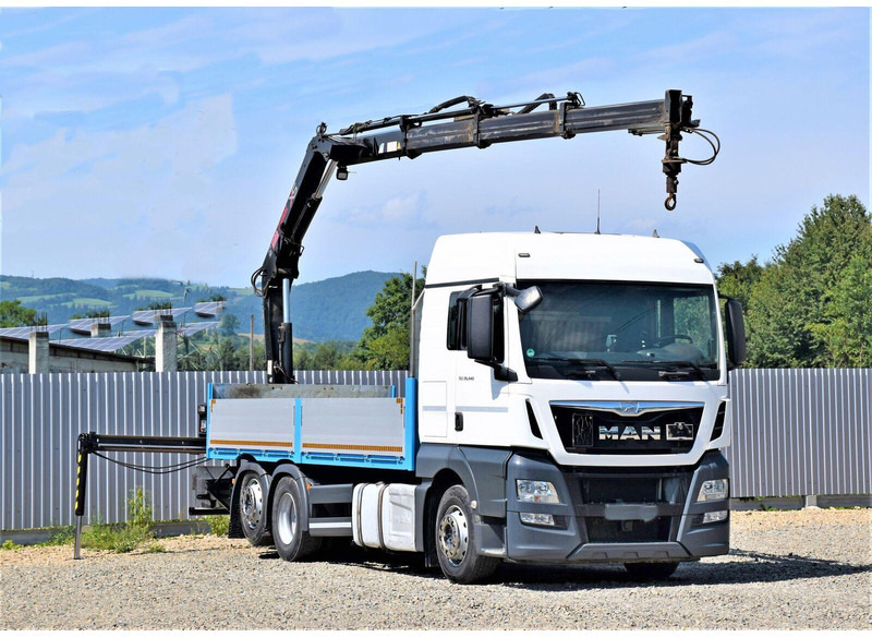 MAN TGX 26.440 - Бордови камион, Камион с кран: снимка 2 MAN TGX 26.440 - Бордови камион, Камион с кран: снимка 2