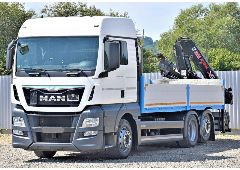 MAN TGX 26.440 - Бордови камион, Камион с кран: снимка 3 MAN TGX 26.440 - Бордови камион, Камион с кран: снимка 3