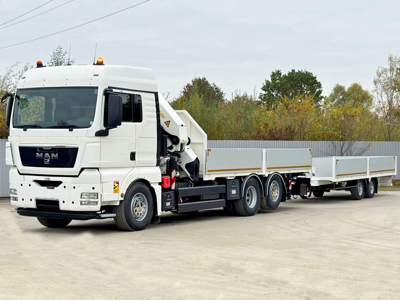 MAN TGX 26.440 * PK 41002-EH + FUNK + Anhänger*TOP - Бордови камион, Камион с кран: снимка 3 MAN TGX 26.440 * PK 41002-EH + FUNK + Anhänger*TOP - Бордови камион, Камион с кран: снимка 3