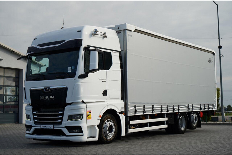 MAN TGX 26.470 / 6x2 / FIRANKA / SOLÓWKA / 6x2 / 120 m3 / OŚ PODNOSZ - Камион с брезент: снимка 1 MAN TGX 26.470 / 6x2 / FIRANKA / SOLÓWKA / 6x2 / 120 m3 / OŚ PODNOSZ - Камион с брезент: снимка 1