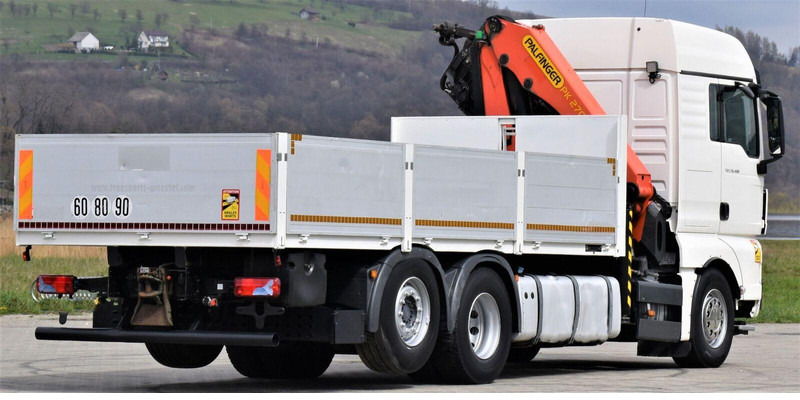 MAN TGX 26.480 - Бордови камион, Камион с кран: снимка 5 MAN TGX 26.480 - Бордови камион, Камион с кран: снимка 5