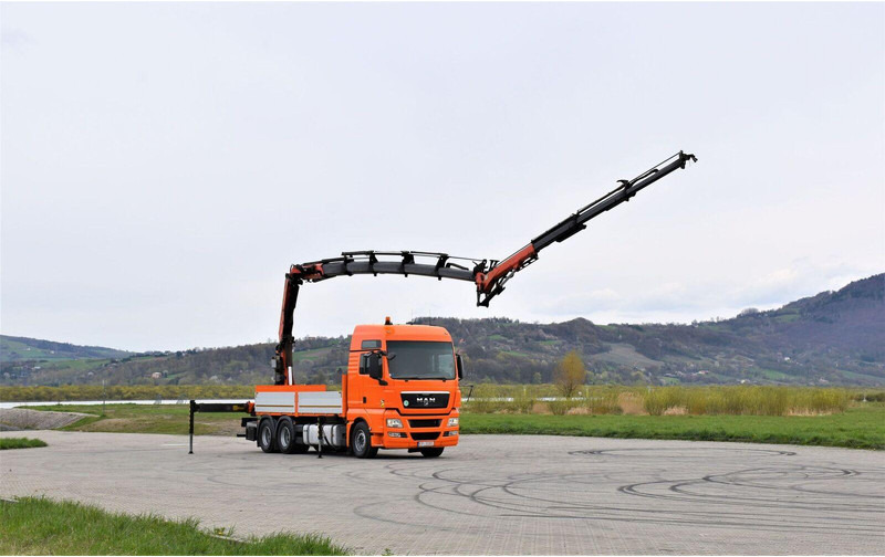 MAN TGX 28.540 JIB PJ060/FUNK - Бордови камион, Камион с кран: снимка 2 MAN TGX 28.540 JIB PJ060/FUNK - Бордови камион, Камион с кран: снимка 2