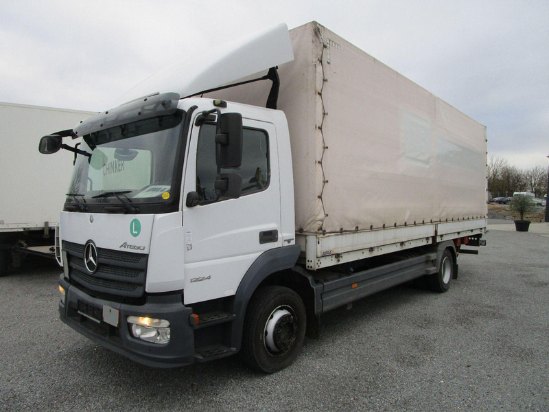 Mercedes-Benz 1224 L MP4+EURO+6+KLIMA+AHK+LBW+7,20m+6-Zylinder - Камион с брезент: снимка 2 Mercedes-Benz 1224 L MP4+EURO+6+KLIMA+AHK+LBW+7,20m+6-Zylinder - Камион с брезент: снимка 2