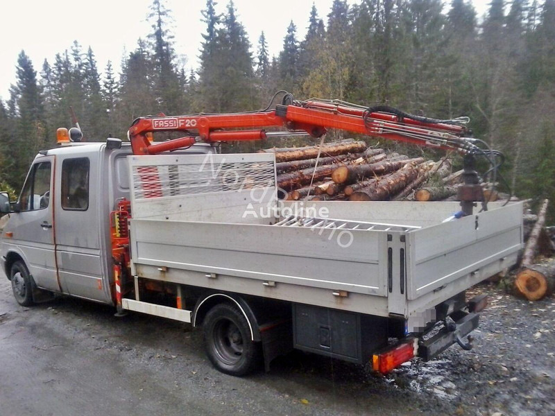 Mercedes-Benz 413 - Doka tipper+crane with gripper - Самосвал камион, Камион с кран: снимка 4 Mercedes-Benz 413 - Doka tipper+crane with gripper - Самосвал камион, Камион с кран: снимка 4