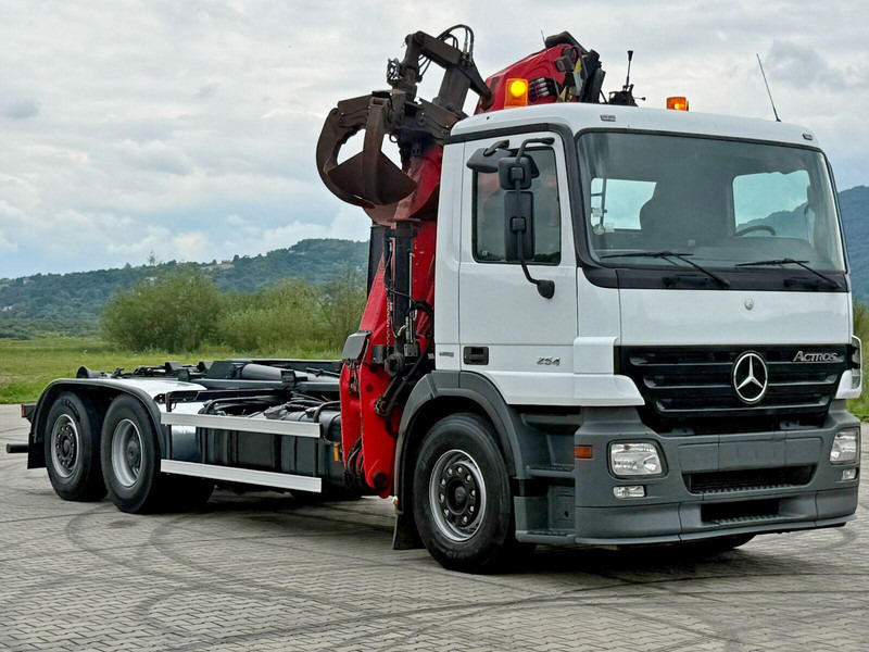 Mercedes-Benz ACTROS 2541 ABROLLKIPPER EPSILON E140Z81 TOP - Мултилифт с кука камион, Камион с кран: снимка 3 Mercedes-Benz ACTROS 2541 ABROLLKIPPER EPSILON E140Z81 TOP - Мултилифт с кука камион, Камион с кран: снимка 3