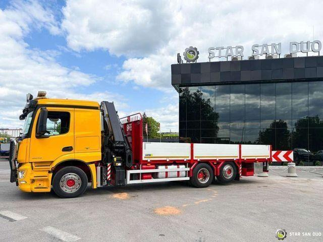 Бордови камион, Камион с кран Mercedes-Benz ACTROS 2543 6x2 PalfingerPK 26002 EH Crane: снимка 8