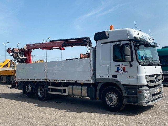 Mercedes-Benz ACTROS 2544 - Бордови камион, Камион с кран: снимка 3 Mercedes-Benz ACTROS 2544 - Бордови камион, Камион с кран: снимка 3